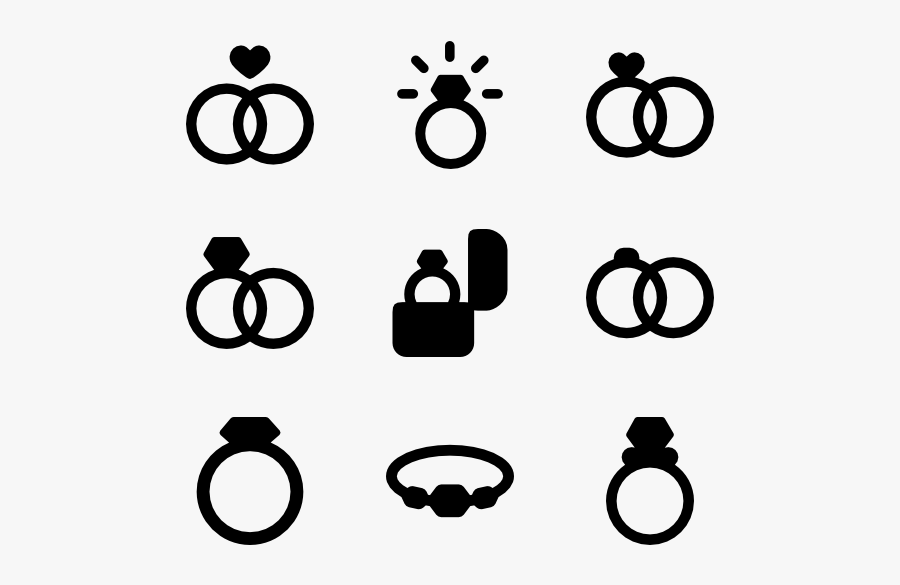 Baseball Ring Clipart - Wedding Ring Icon Vector, Transparent Clipart