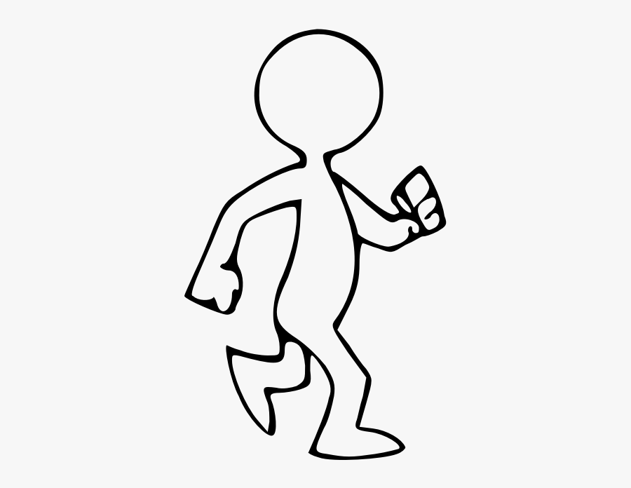 Animated Walking Man - Transparent Walking Clipart, Transparent Clipart