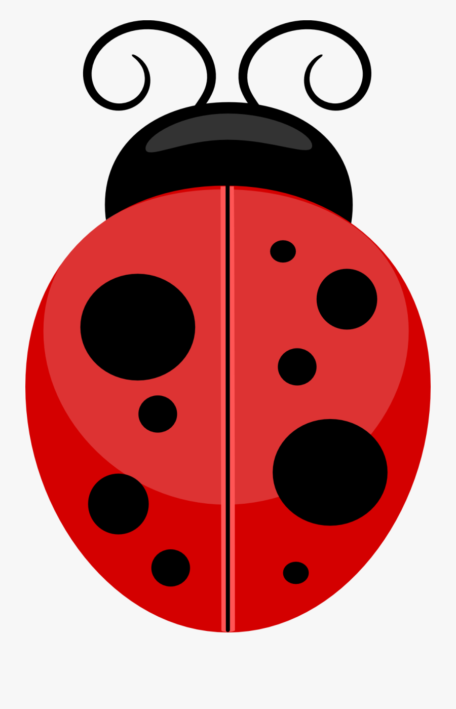 Bug Clipart Clear Background - Transparent Lady Bug Clip Art, Transparent Clipart
