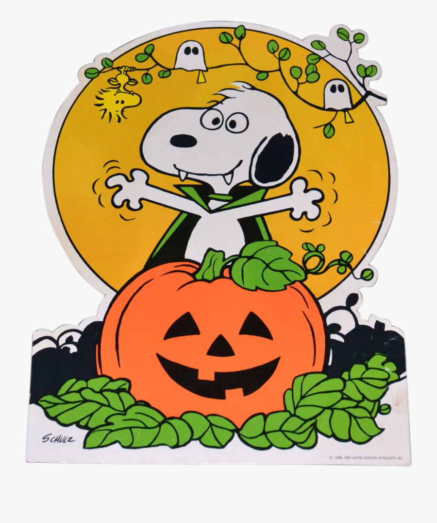 Happy Halloween Clipart - Snoopy Halloween, Transparent Clipart