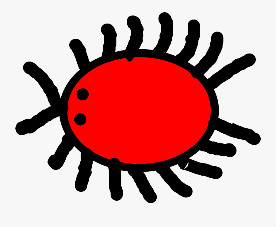 Bug Clipart Popular - Clip Art Of Red Bugs, Transparent Clipart