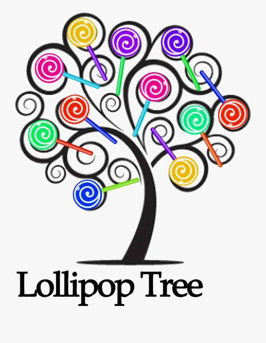 Lollipop Clipart Lollipop Tree - Simple Art Design Drawing, Transparent Clipart