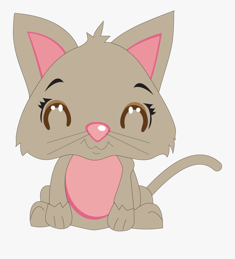 Kitten Clipart Rat Cat - Cat, Transparent Clipart
