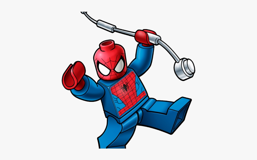 Deadpool Clipart Lego Spiderman Free Transparent Png - Lego Spiderman Png, Transparent Clipart