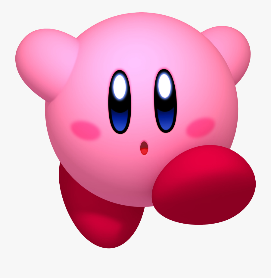 Kirby Clipart Walking - Kirby Triple Deluxe Artwork, Transparent Clipart