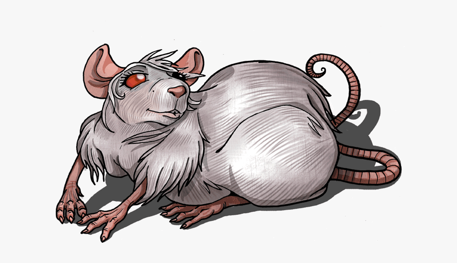 Drawn Rat Rpg Clipart , Png Download - Rat Art, Transparent Clipart