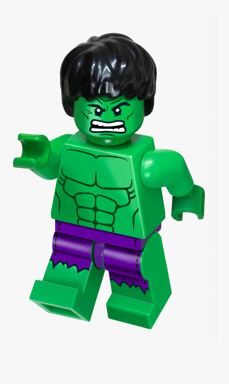 Hulk Png - Lego Hulk Minifigure, Transparent Clipart