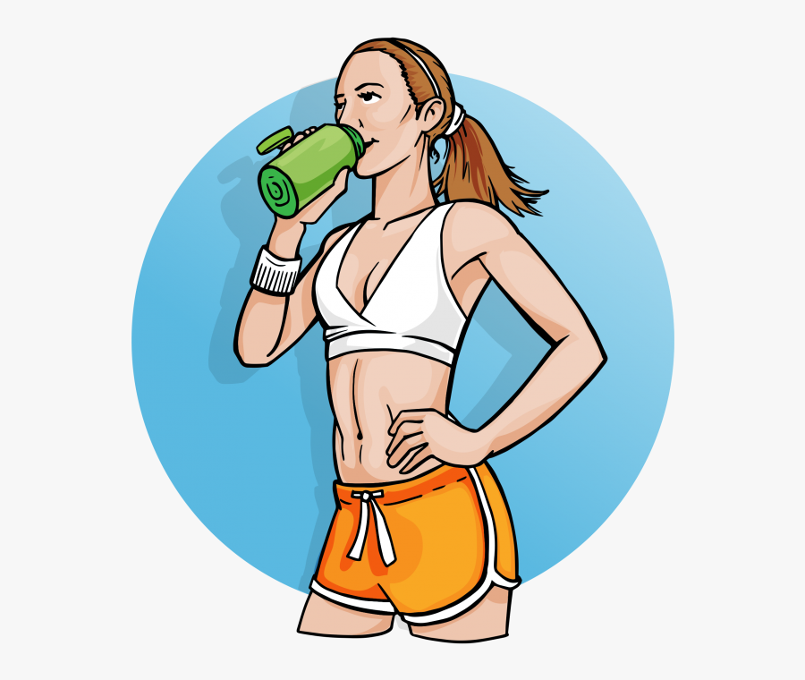 Gym Girl Png - Girl Gym Clipart Png, Transparent Clipart