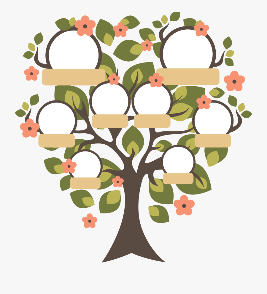 Family Tree Arbol Genealogico Png Clipart , Png Download - Ideas De Arbol Genealogico, Transparent Clipart