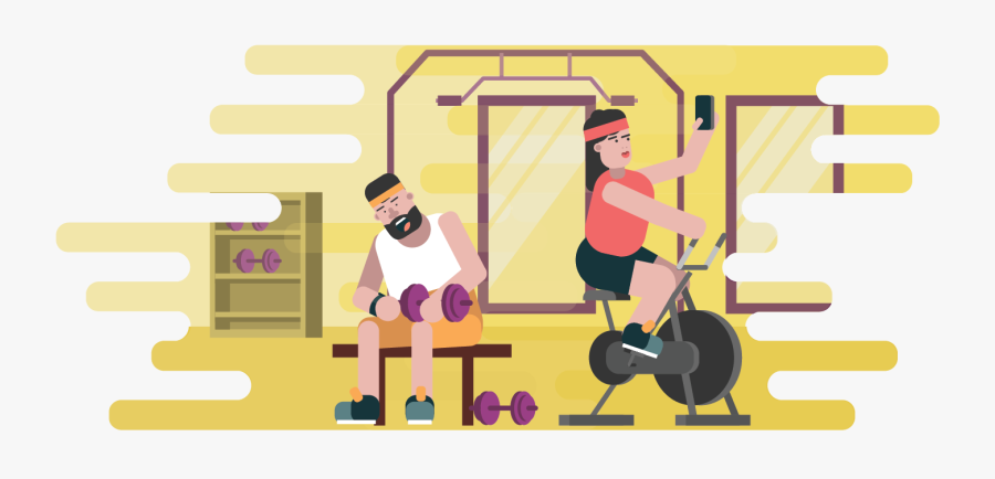 Pop Up Lunchtime Testing - Fitness Exercise Cartoon Transparent, Transparent Clipart