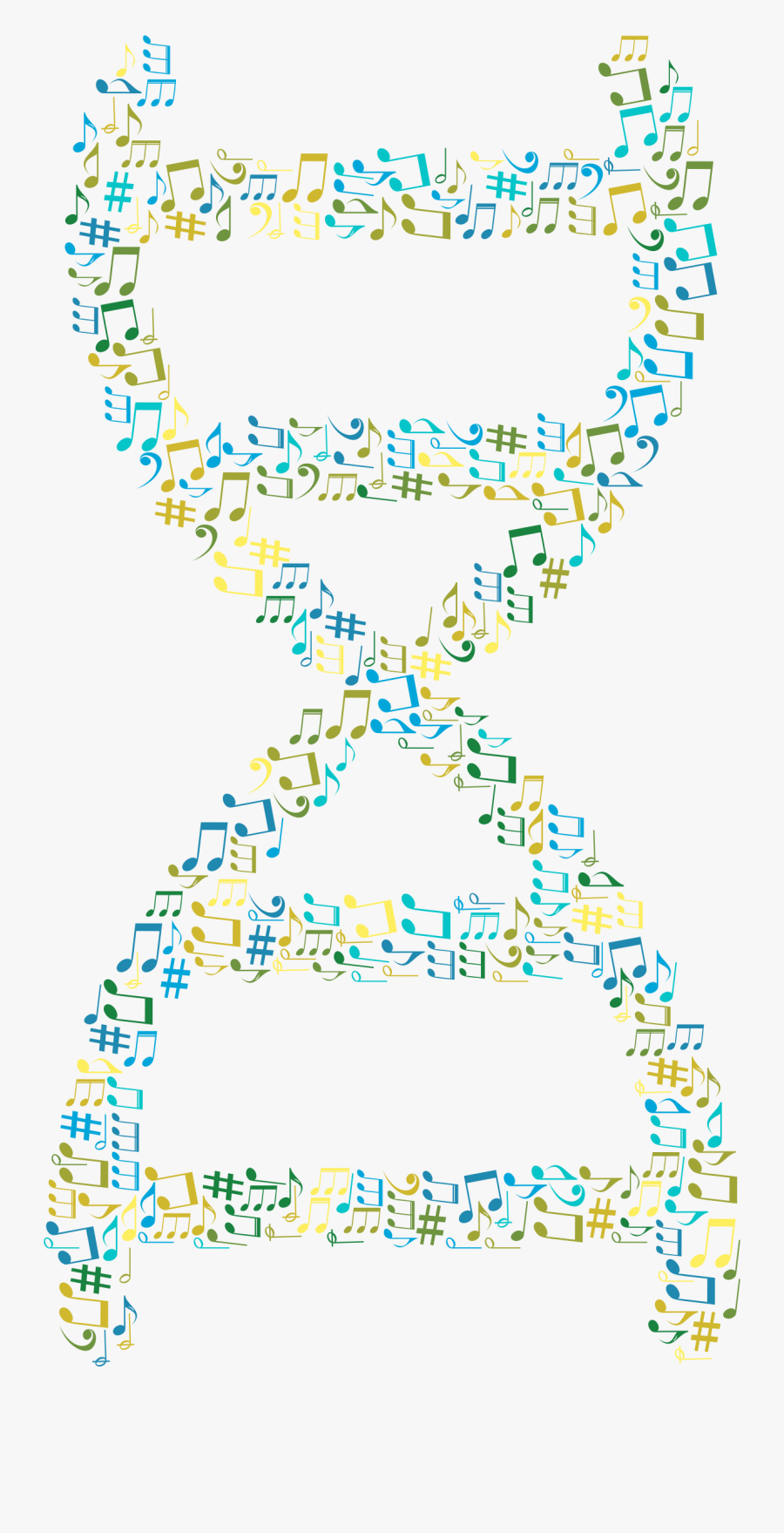 This Free Icons Png Design Of Musical Dna No Background - Transparent Background Dna .png, Transparent Clipart