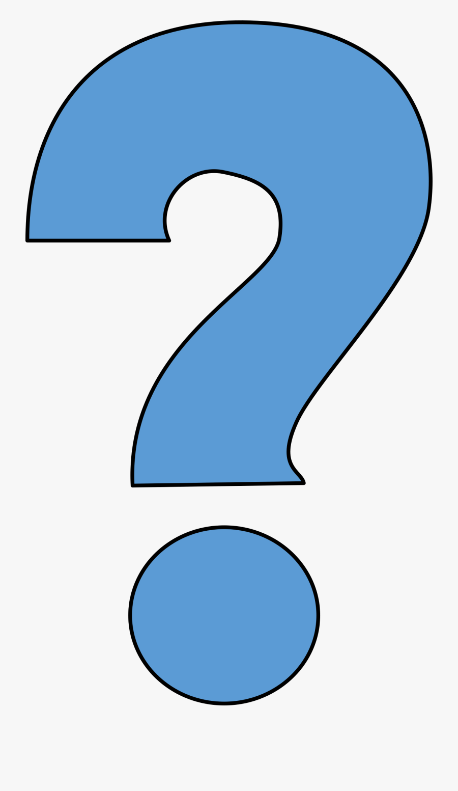 Question Mark Clipart Free Best On Transparent Png - Question Mark Blue ...