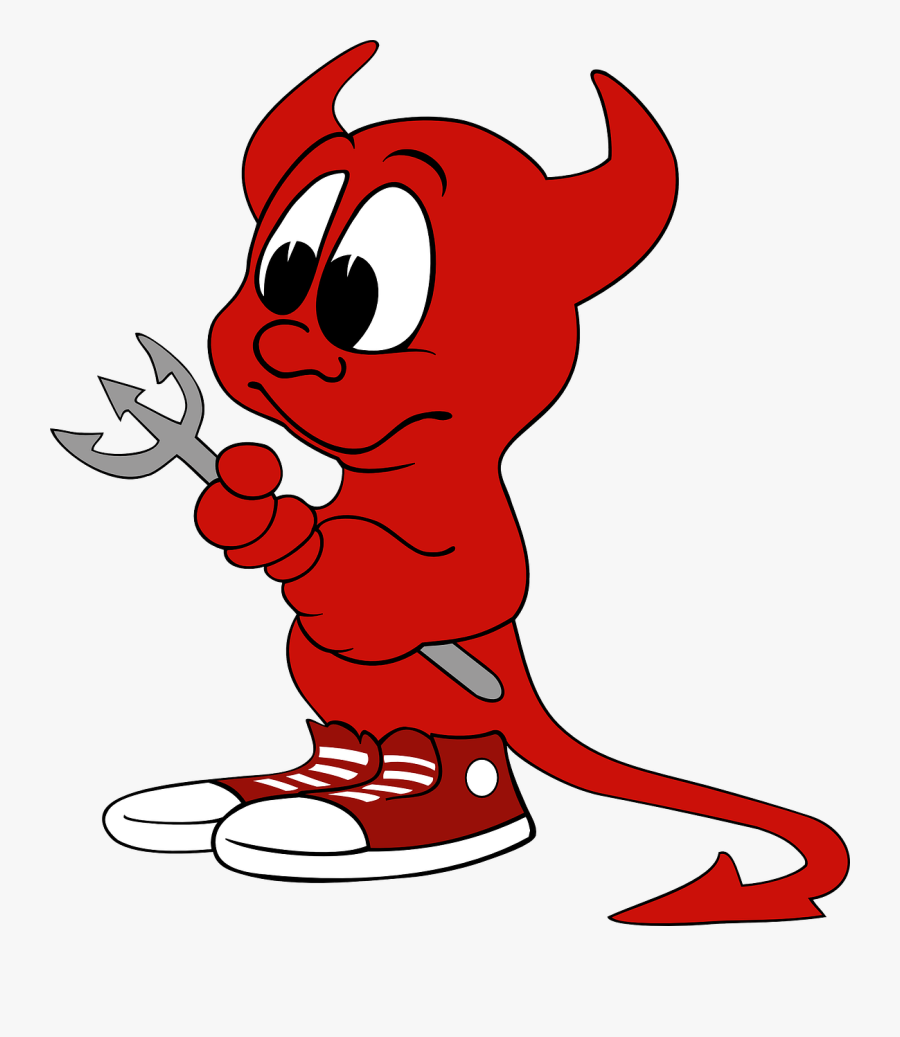 Demon Clipart Fork - Devil Clipart, Transparent Clipart