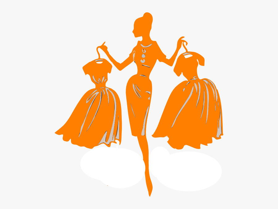 Bridesmaid Fashion French Content Design Dress Clipart - Fashion Clip Art, Transparent Clipart