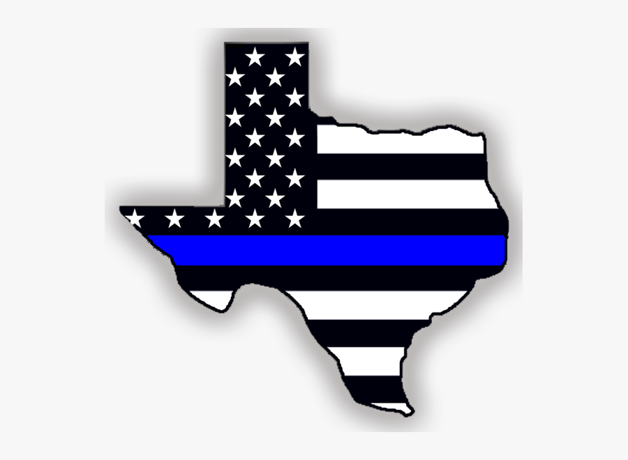 Free Library Indoor Outdoor Stickers Texas Https Shop - Thin Blue Line Texas Transparent, Transparent Clipart