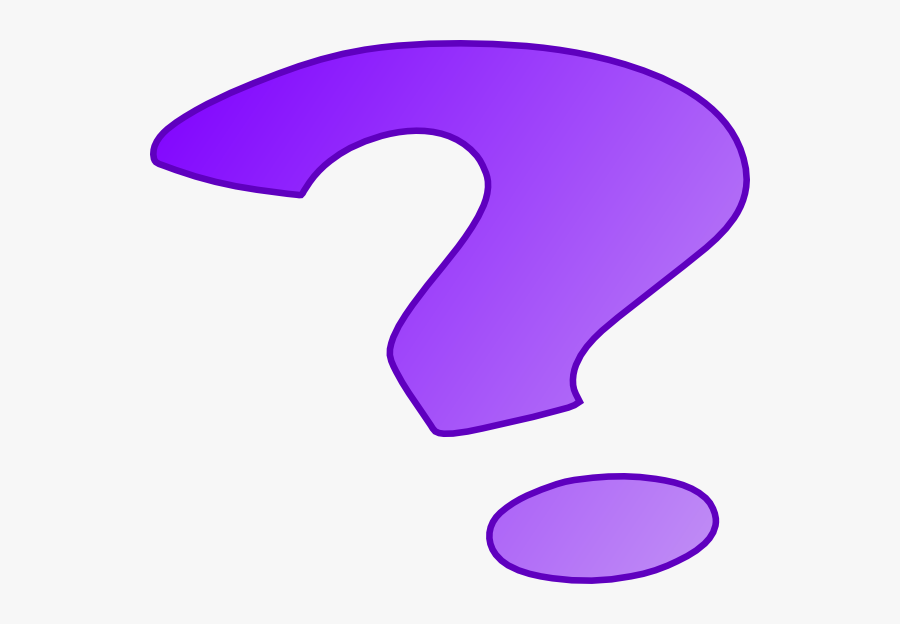 Purple - Question - Mark - Clip - Art - Animated Purple Question Mark, Transparent Clipart