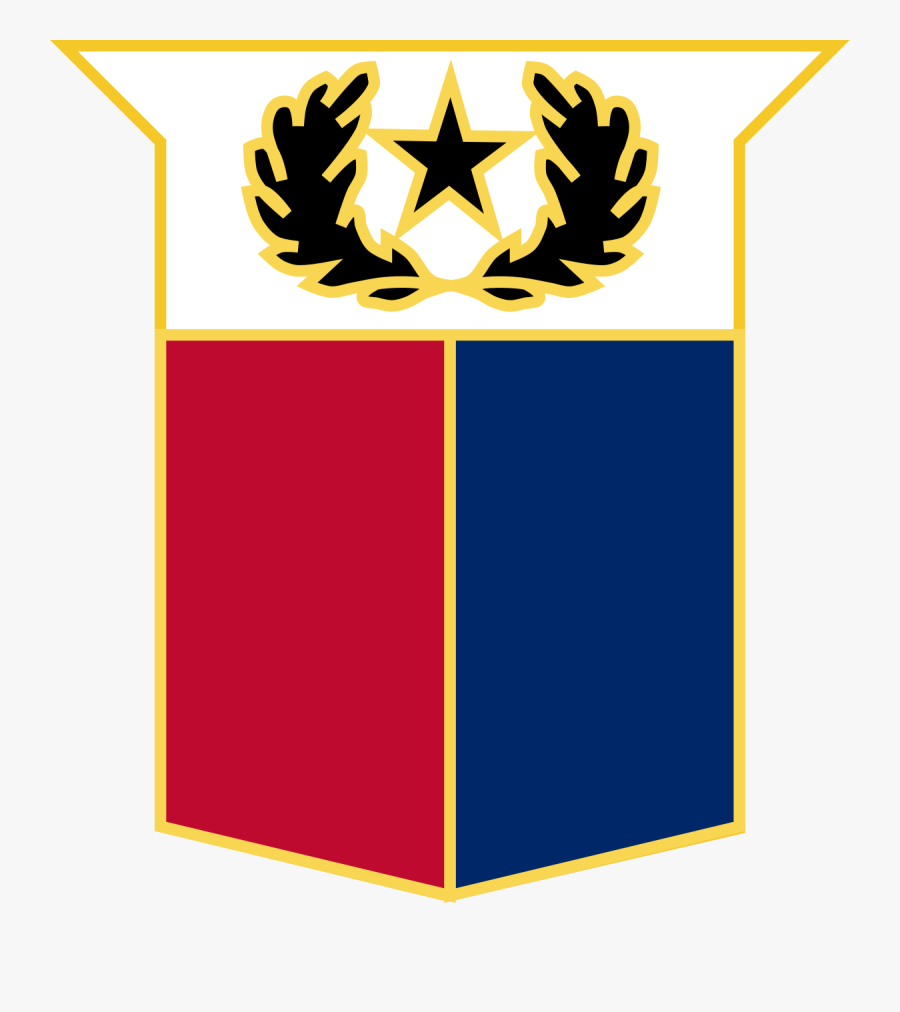 Texas Army National Guard - Texas National Guard Symbol, Transparent Clipart