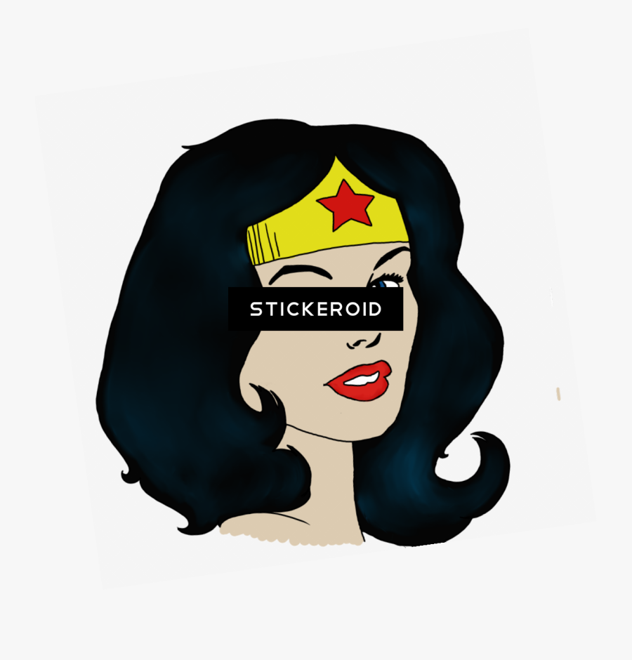 Wonder Woman Transparent Png Wonder Woman Mask Clipart - Cartoon Wonder Woman Mask, Transparent Clipart