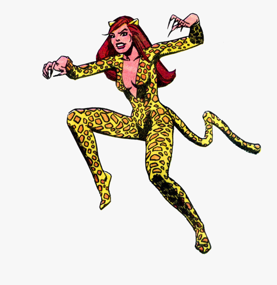 Deborah Domaine Wonder Woman - Cheetah Wonder Woman Png, Transparent Clipart