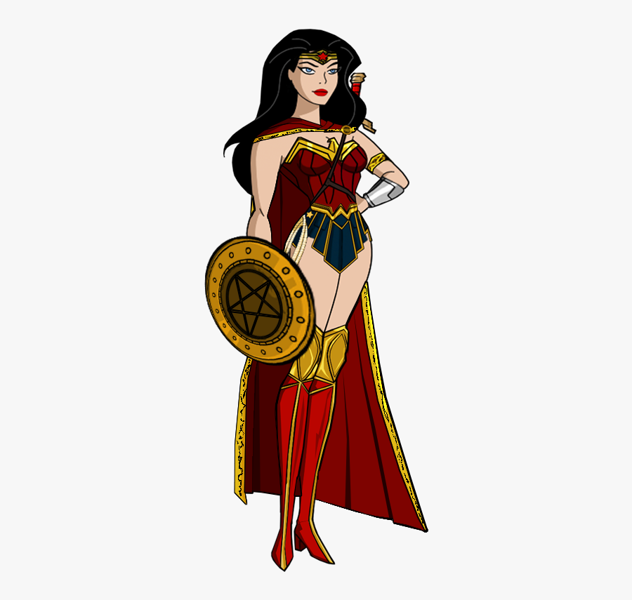 Dc Drawing Female Transparent Png Clipart Free Download - Dc Rebirth Wonder Woman Costume, Transparent Clipart