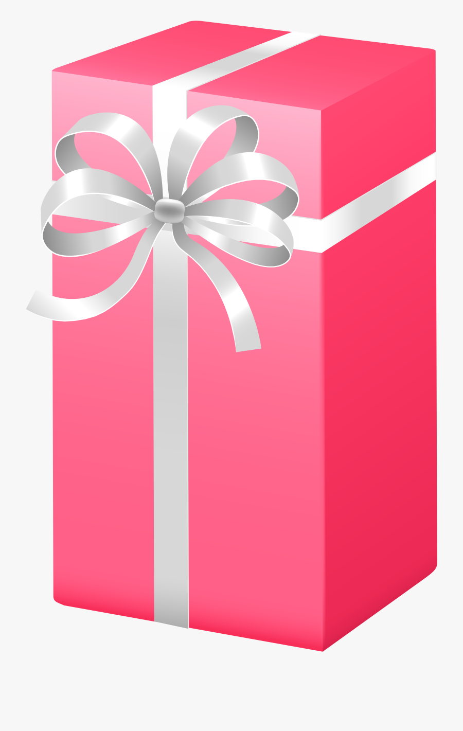Gift Box Pink Png Clipart - Gift, Transparent Clipart