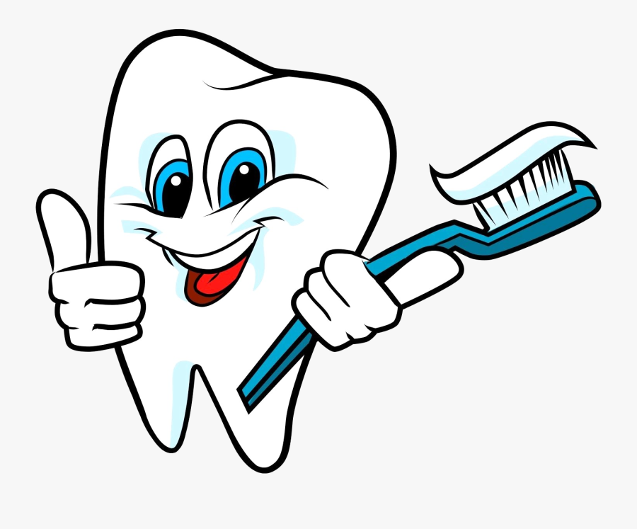 Brush Teeth Brushing Clipart Awesome Dentist Of Transparent - Clipart Tooth, Transparent Clipart