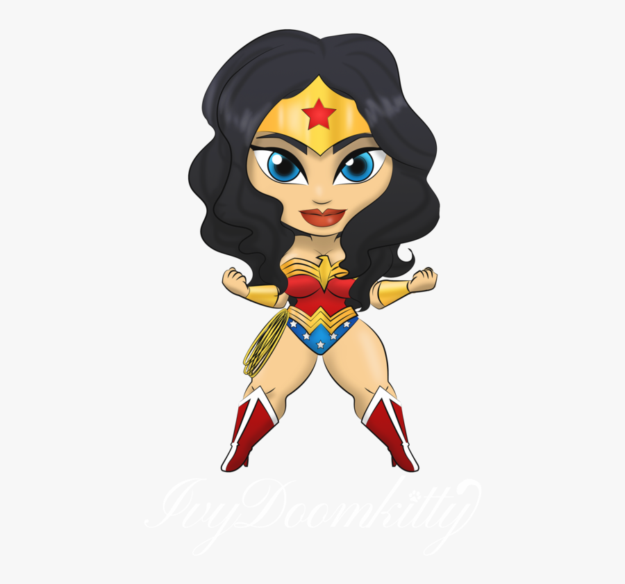 Transparent Wonder Woman Png Wonder Woman Chibi Png Free Transparent Clipart Clipartkey