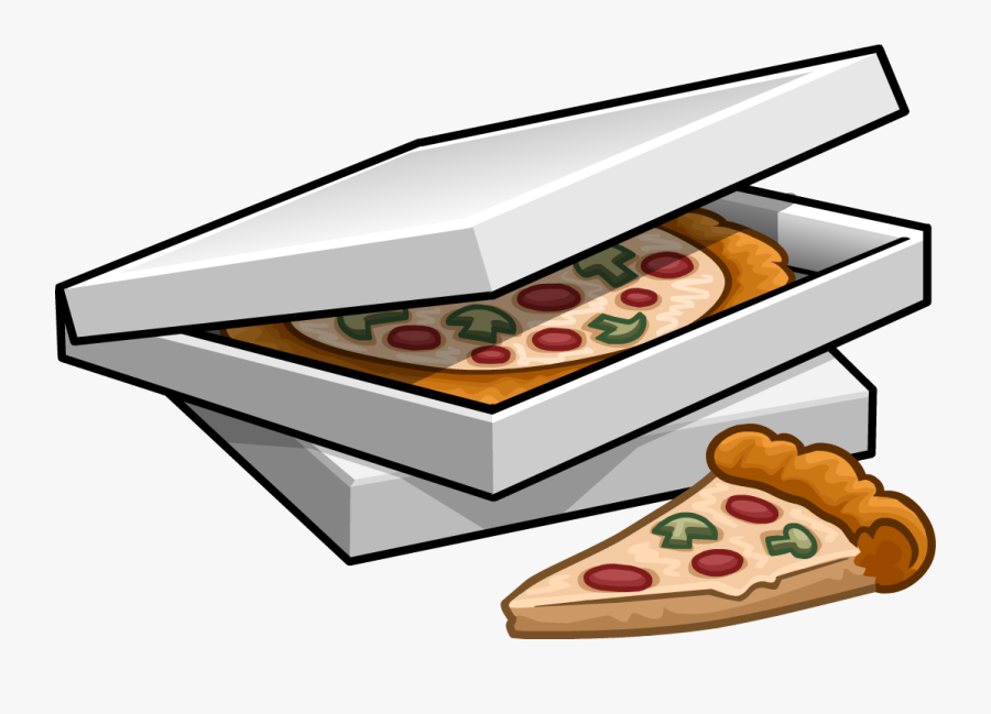 Box Clipart Pizza - Pizza Box Clipart, Transparent Clipart