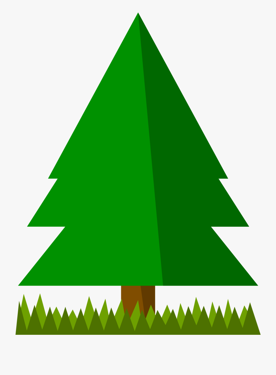 Christmas Tree Clipart Outline - Ski Till I Die, Transparent Clipart