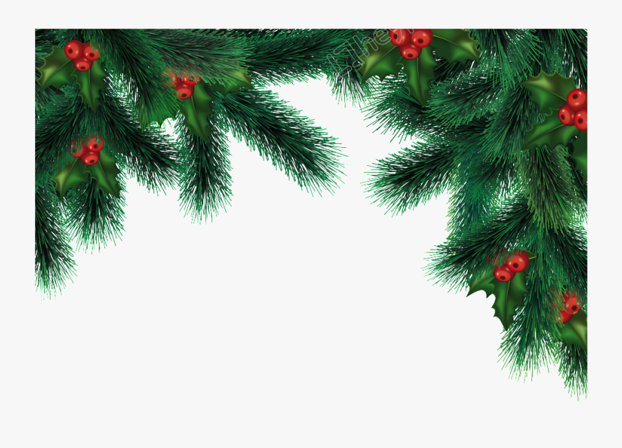 Clip Art Christmas Free Png Download - Green Christmas Decoration Png, Transparent Clipart