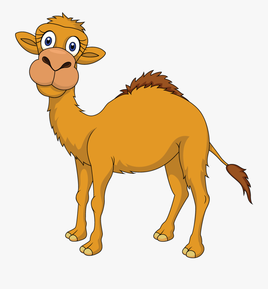 Cute Camel Clipart Funny Pictures - Camel And The Baby Story, Transparent Clipart