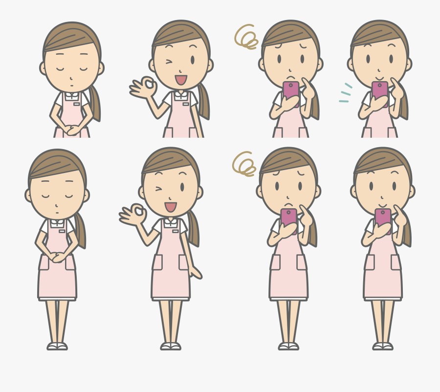 Emotion,love,family - スマホ を 持つ 手 イラスト, Transparent Clipart