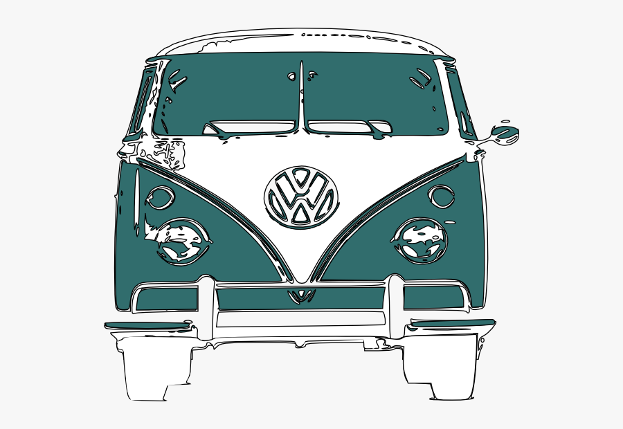 Vw Camper Vector, Transparent Clipart