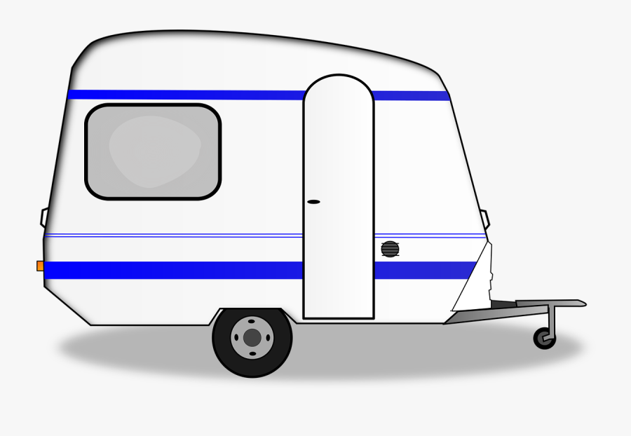 Caravan, Vacations, Car, Trailer, Vehicle, Travel - Caravan Clip Art Free, Transparent Clipart