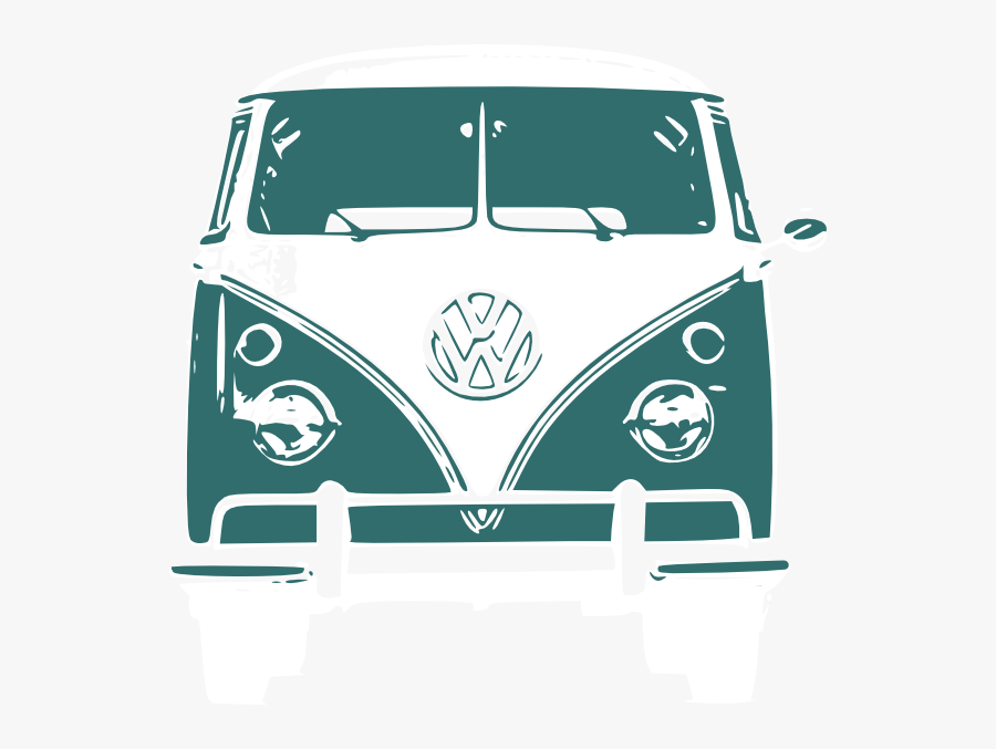 Vw Camper Van Vector, Transparent Clipart