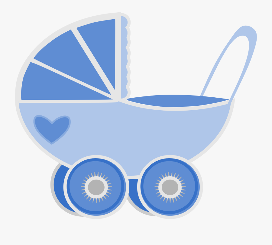 Free Clipart Baby Pram - Transparent Background Baby Shower Clipart Png, Transparent Clipart