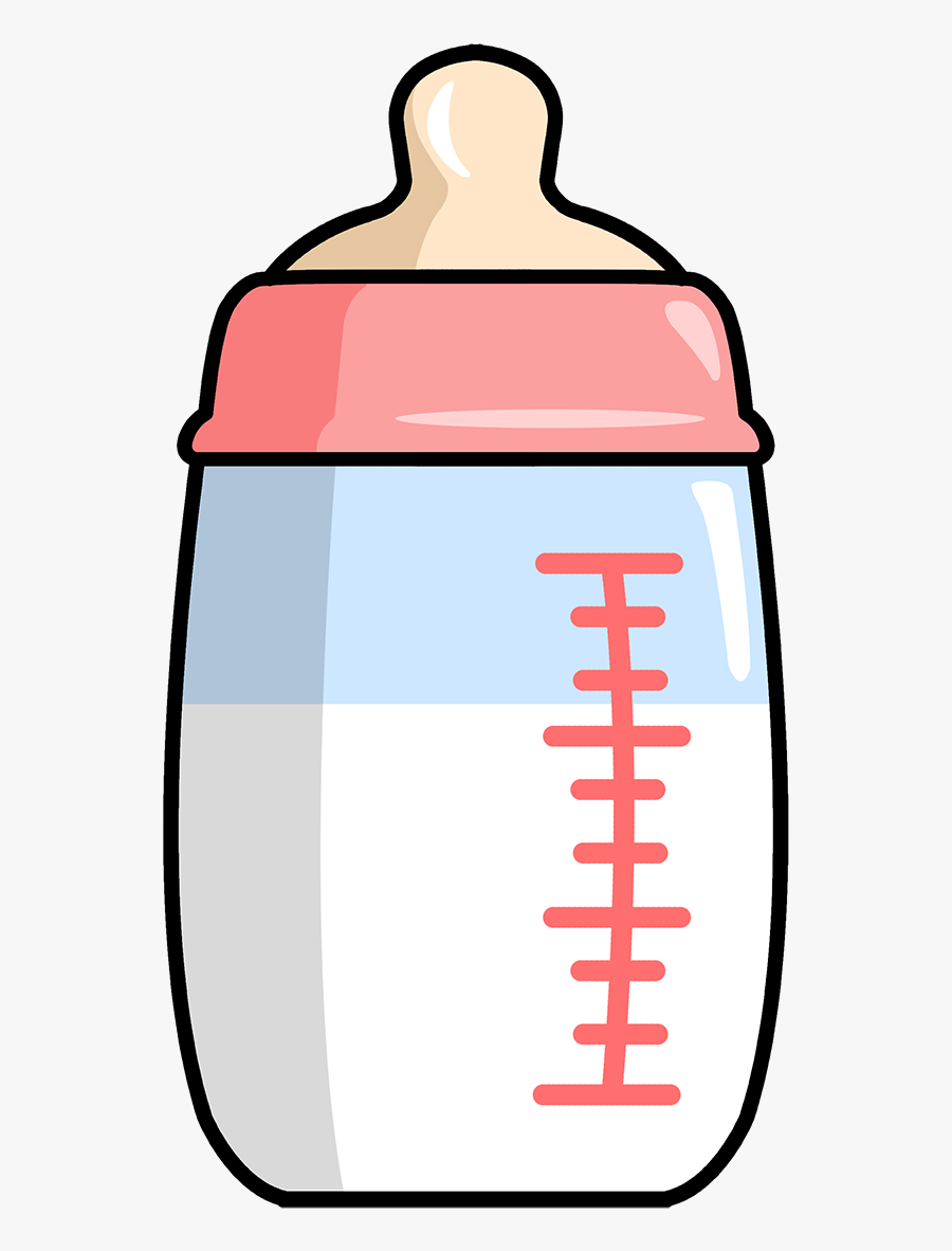 Transparent Baby Bottle Clipart Cartoon Baby Milk Bottle Drawing