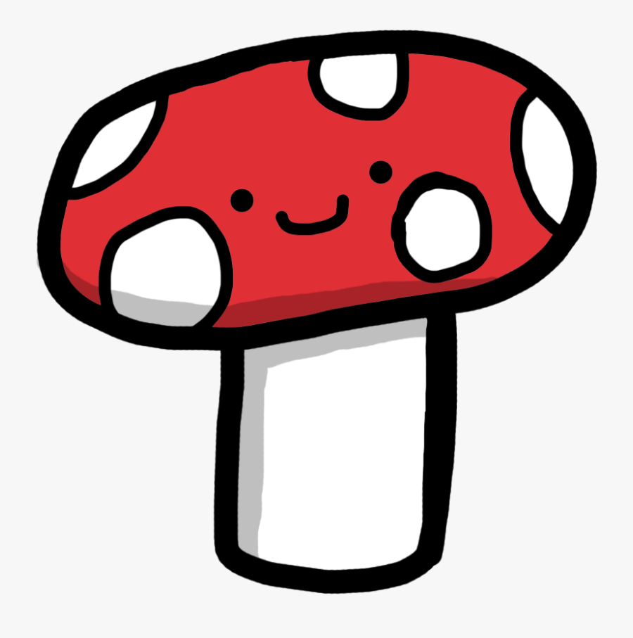 Clip Art Drawing For Free - Cartoon Cute Mushroom Drawing, Transparent Clipart