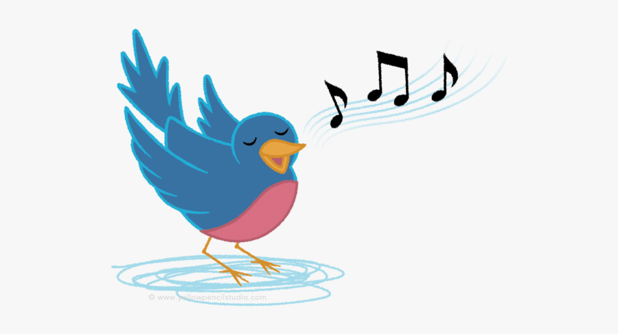 Transparent Bird Singing Clipart, Transparent Clipart