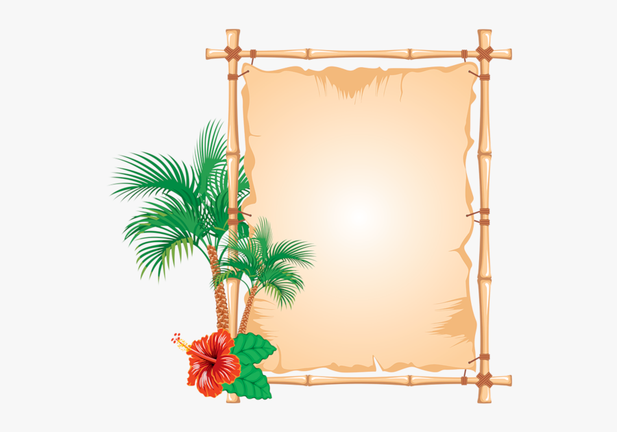 Clip Art Frame Moana - Frames And Borders Design, Transparent Clipart