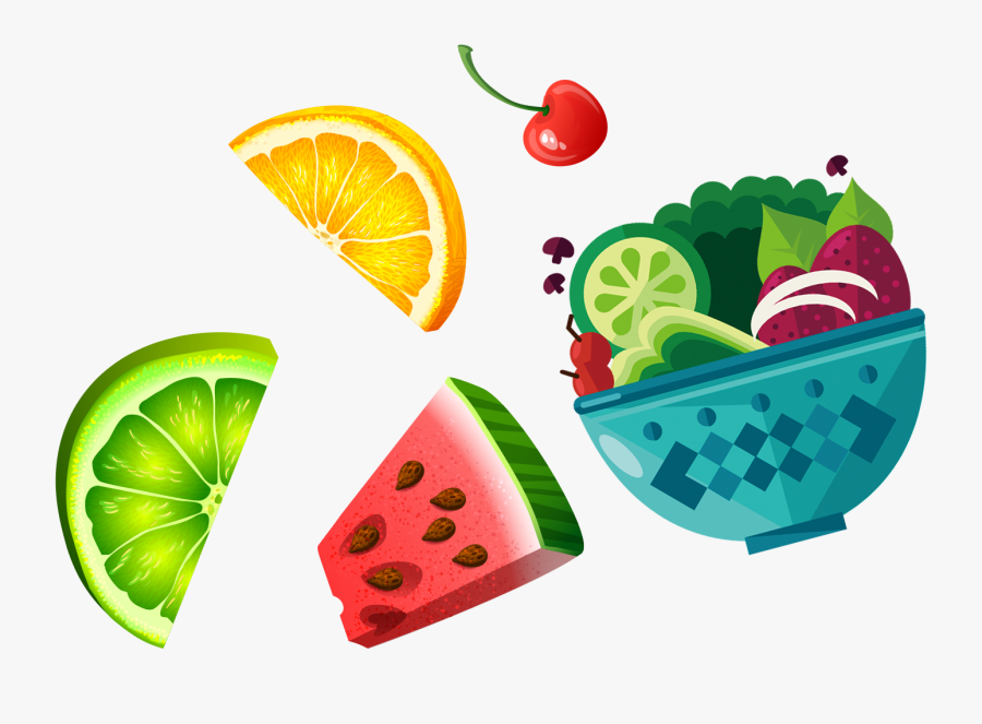 Transparent Salad Clip Art - Fruit Salad Clip Art, Transparent Clipart