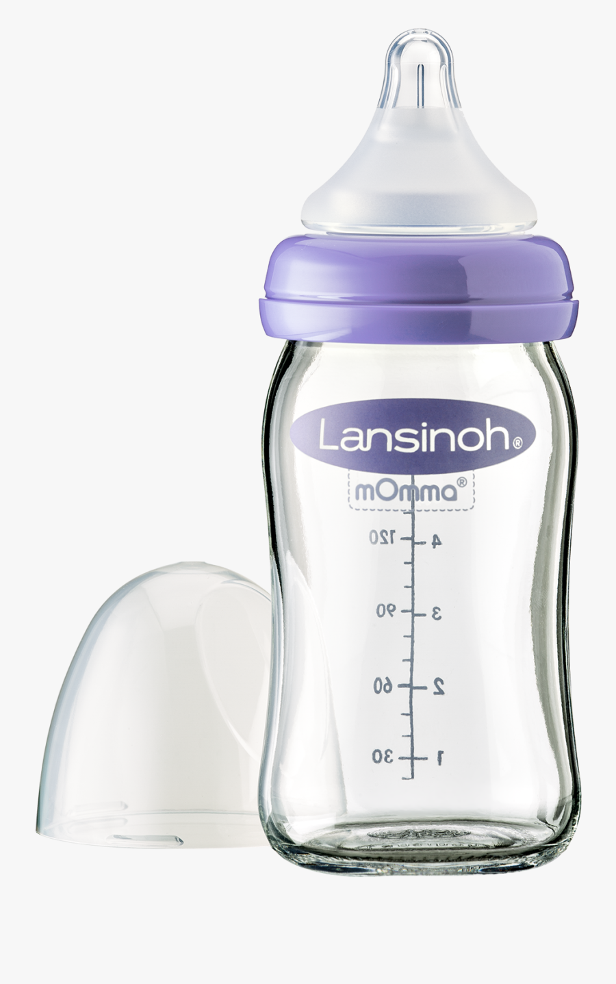 Baby Bottles Lansinoh Feeding Bottle Lansinoh Momma - Lansinoh, Transparent Clipart