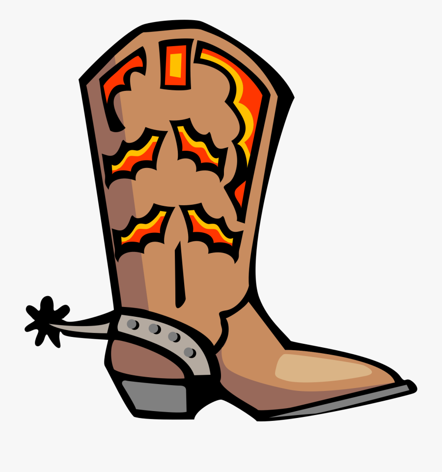 Singer/songwriter - Clipart - Free Cowboy Boot Clipart, Transparent Clipart