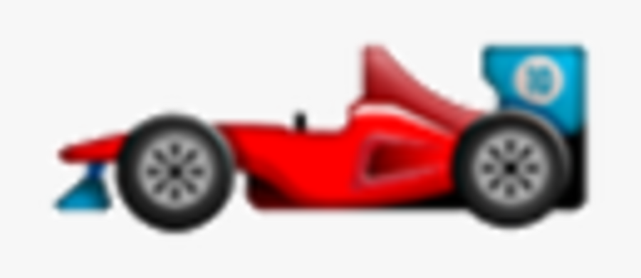 Apple Finally Gives Us The Racing Emoji - Formula 1 Car Emoji, Transparent Clipart