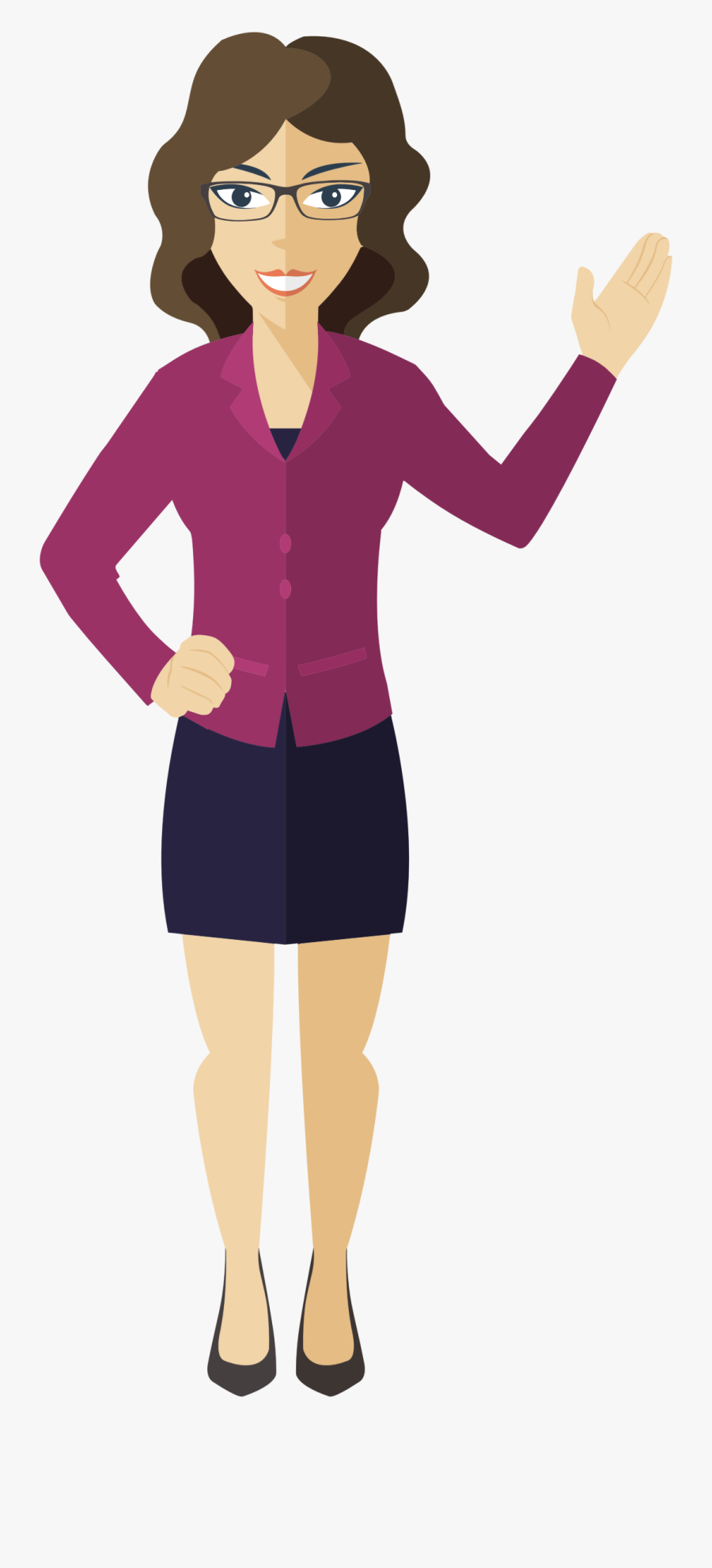 Clip Art Businesswoman Png Royalty - Woman Clipart, Transparent Clipart