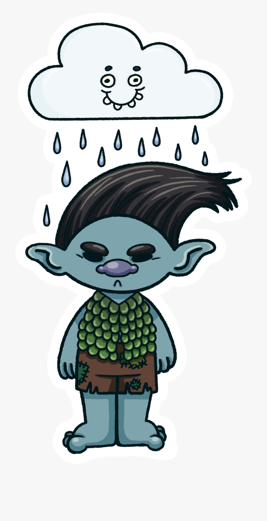“kids Like Trolls, Right Well, So Do I Clipart , Png - Cartoon, Transparent Clipart