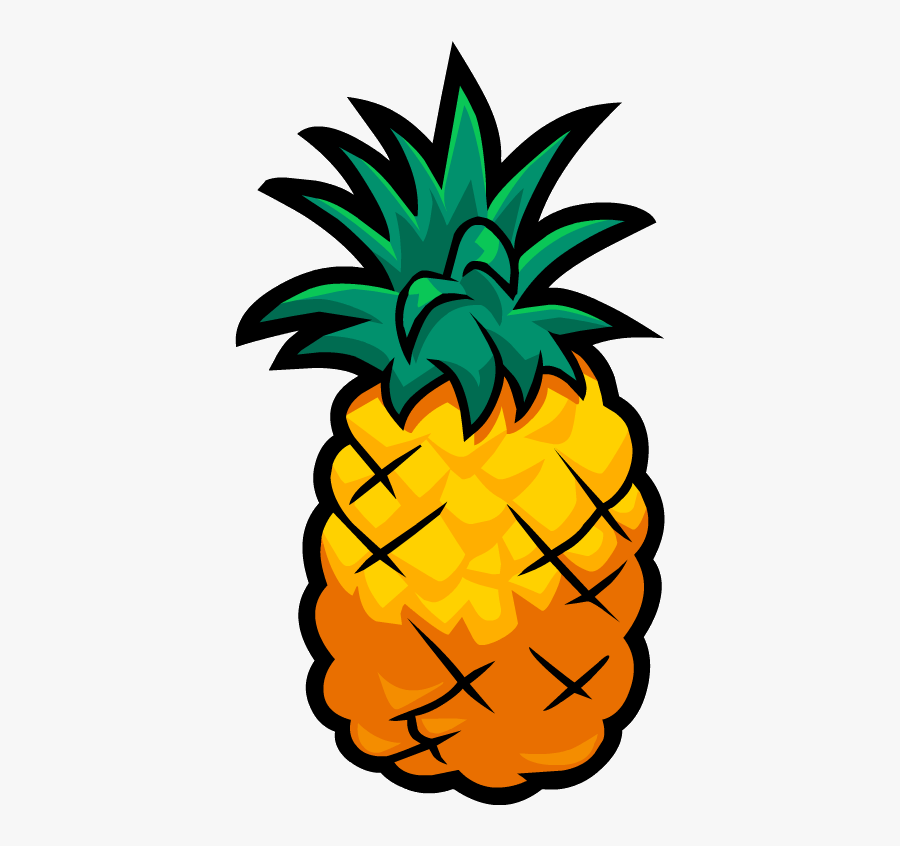 Cartoon Pineapple Png - Cartoon Pineapple Transparent Background , Free