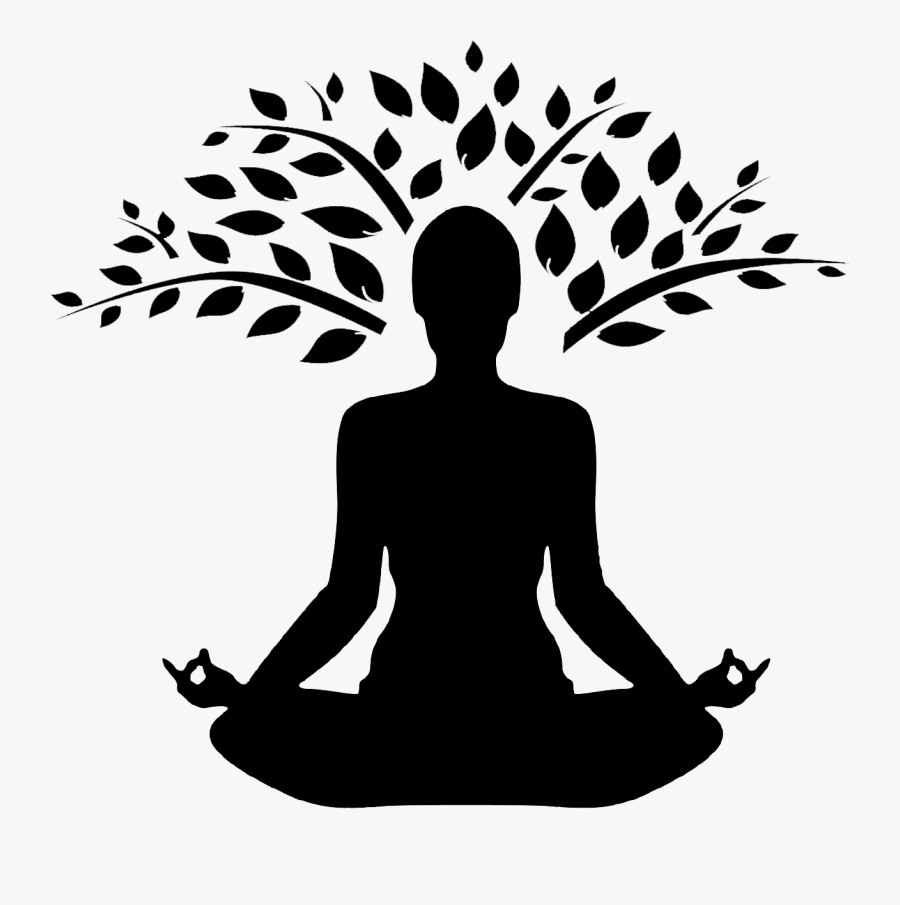 Yoga Tree Pose Silhouette , Free Transparent Clipart - ClipartKey