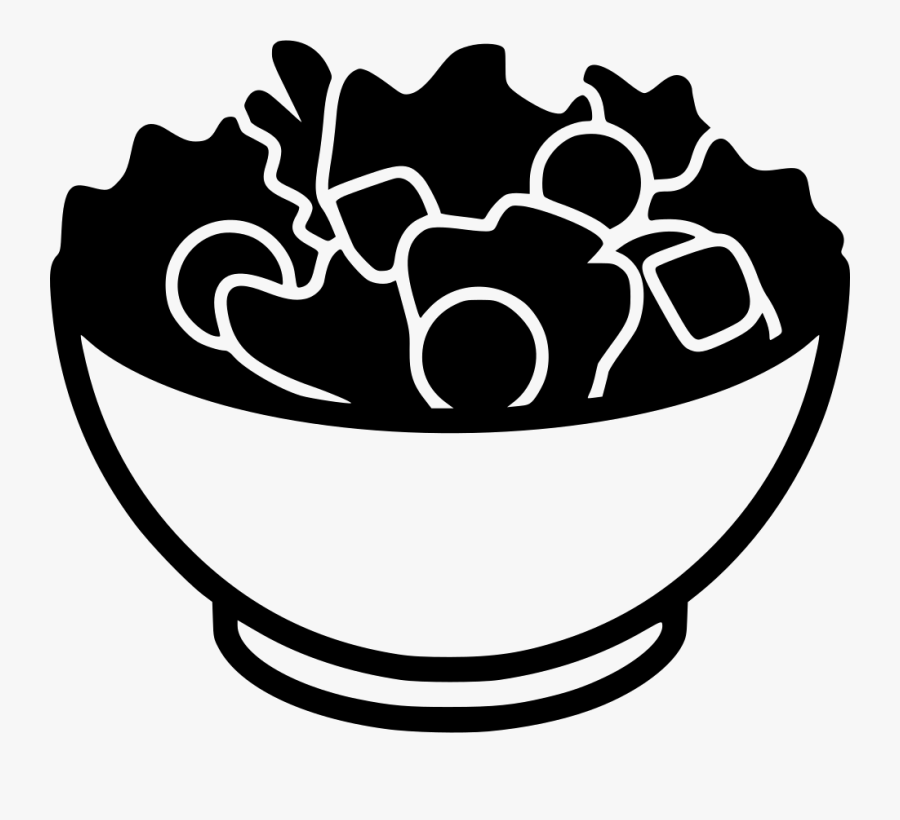 Caesar Salad Clip Art , Png Download - Salad Icon, Transparent Clipart