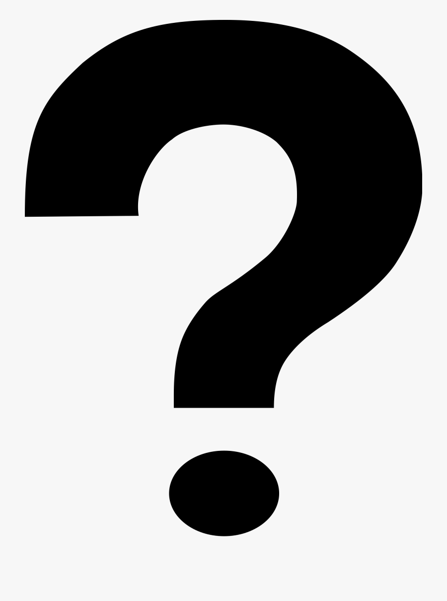 Question Mark Alternate - Black Question Mark Png, Transparent Clipart